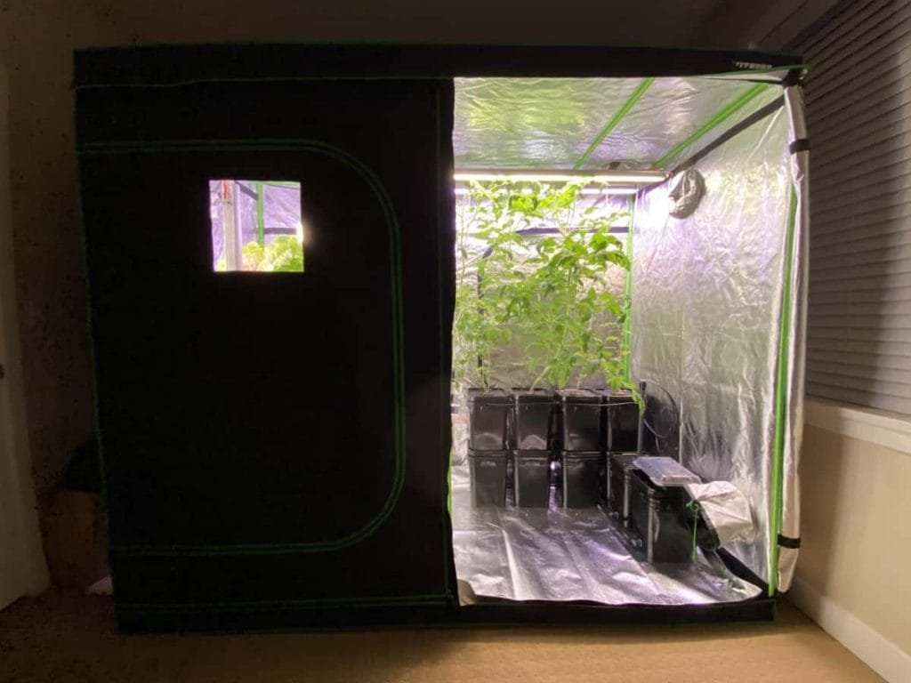 Grow Tent Door